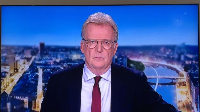 François De Brigode fait ses adieux au Journal Télévisé